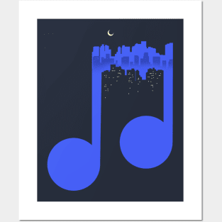 Night Music Posters and Art